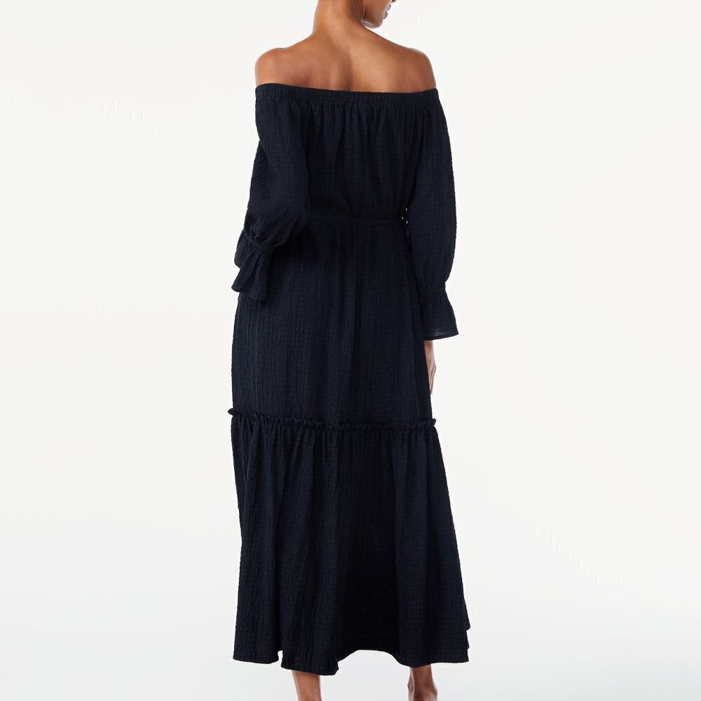 Black Gauze Maxi - Picture 2 of 3
